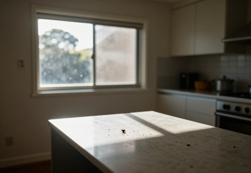Ants nesting in wall cavity of Yagoona property